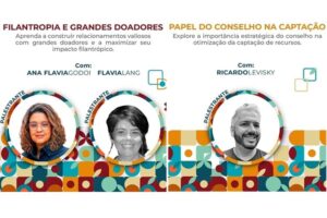 Inscrições abertas para as masterclasses "Conselho e captação" e "Grandes doações"