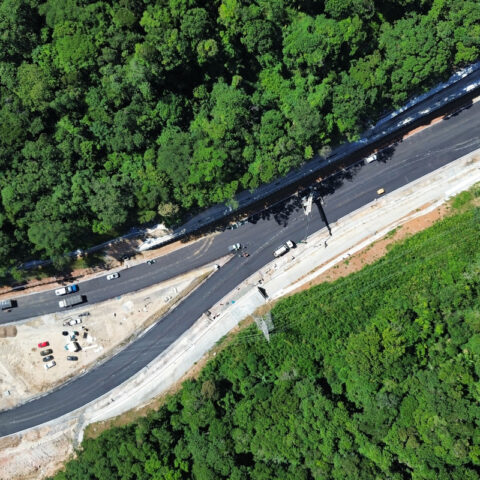 Ponte de Guaratuba usa 23 mil pneus reciclados para asfalto