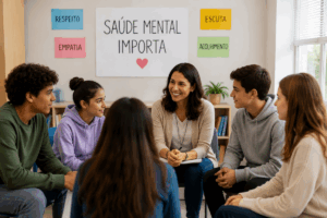 Certificação em saúde mental ainda é rara nas escolas