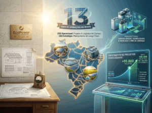 EcoPower comemora 13 anos no mercado de energia solar