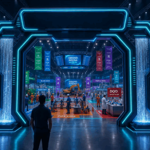 Grand Arena Aqua estreia na Fenasan 2026
